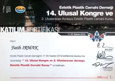 14th Aesthetic Plastic Surgery Course 2010