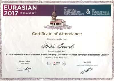 9.Eurosian 2017 Aesthetic Surgery and Rino Course
