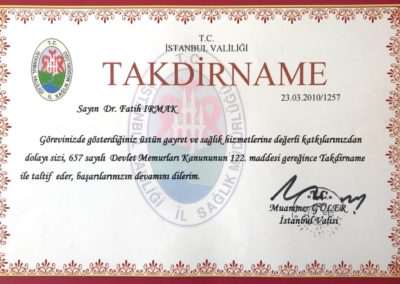 Commendation